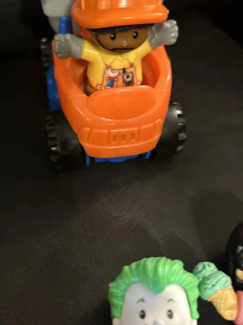 Fisher Price 17 Piece Lot Little People and Vehicles